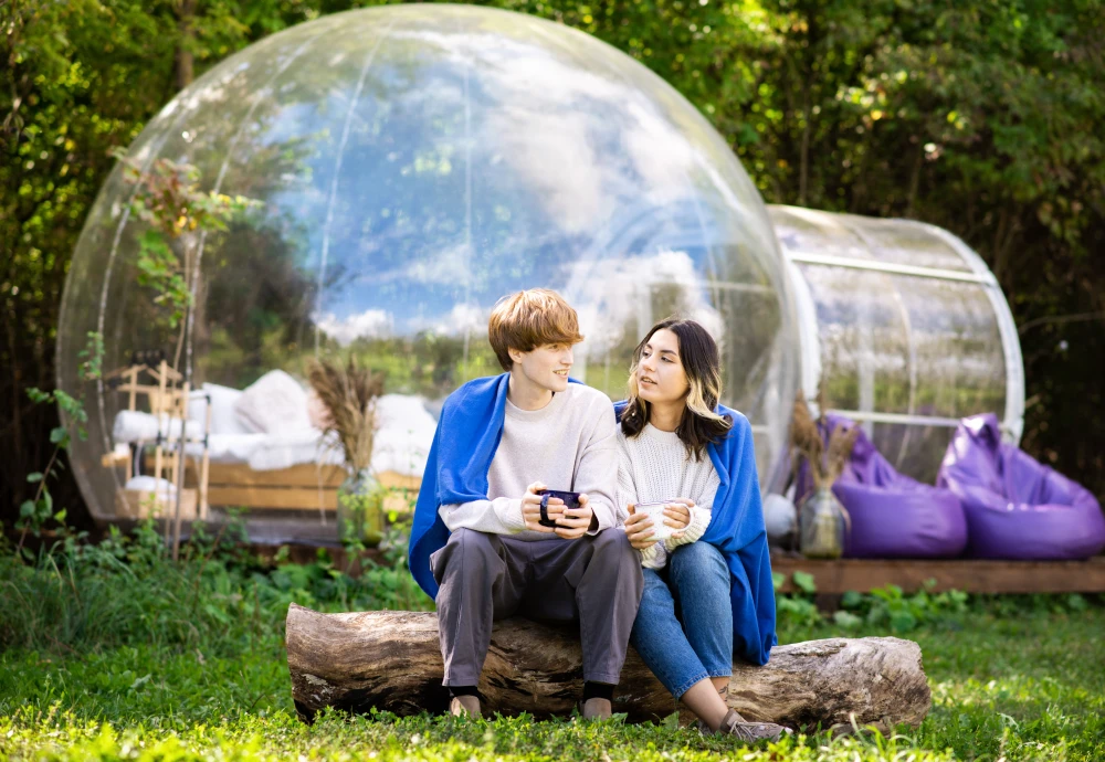 bubble tent dome