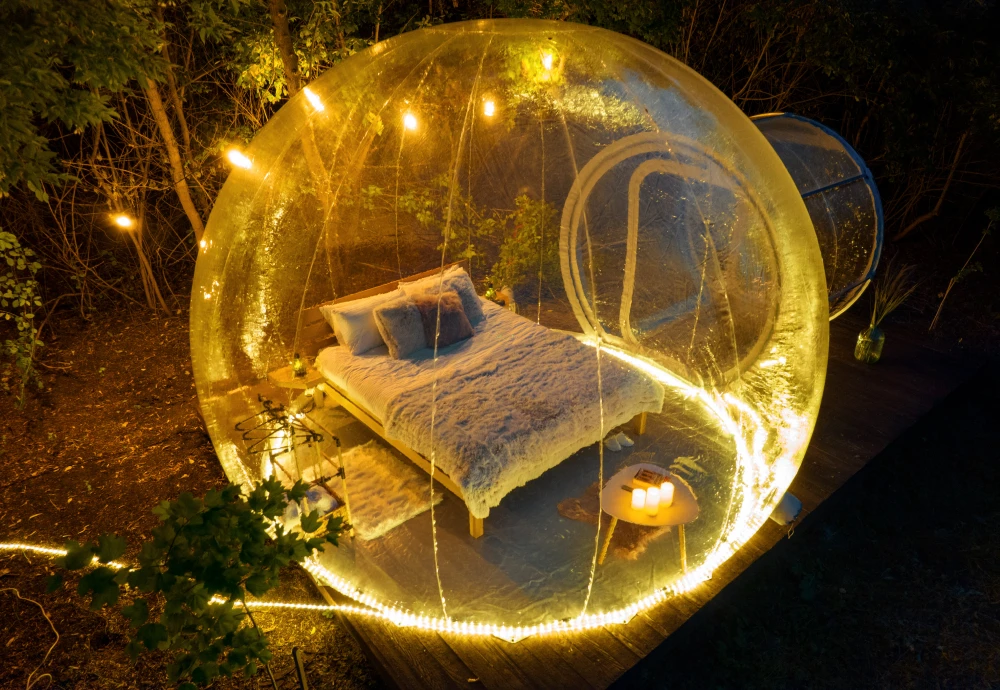 patio bubble tent