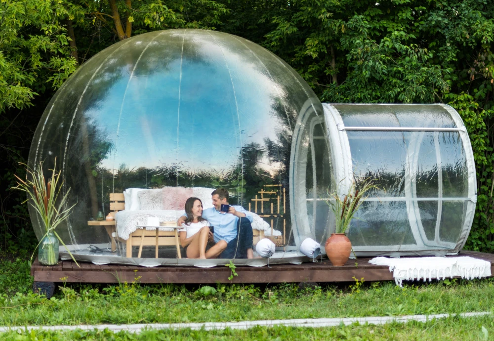 patio bubble tent