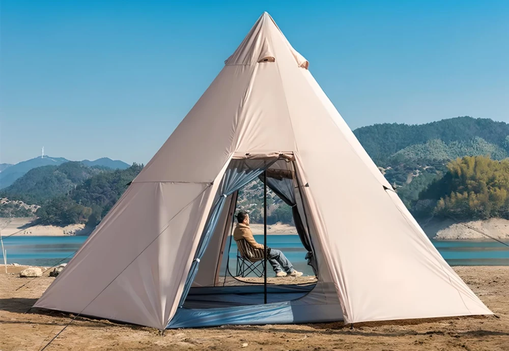 glamping teepee tent