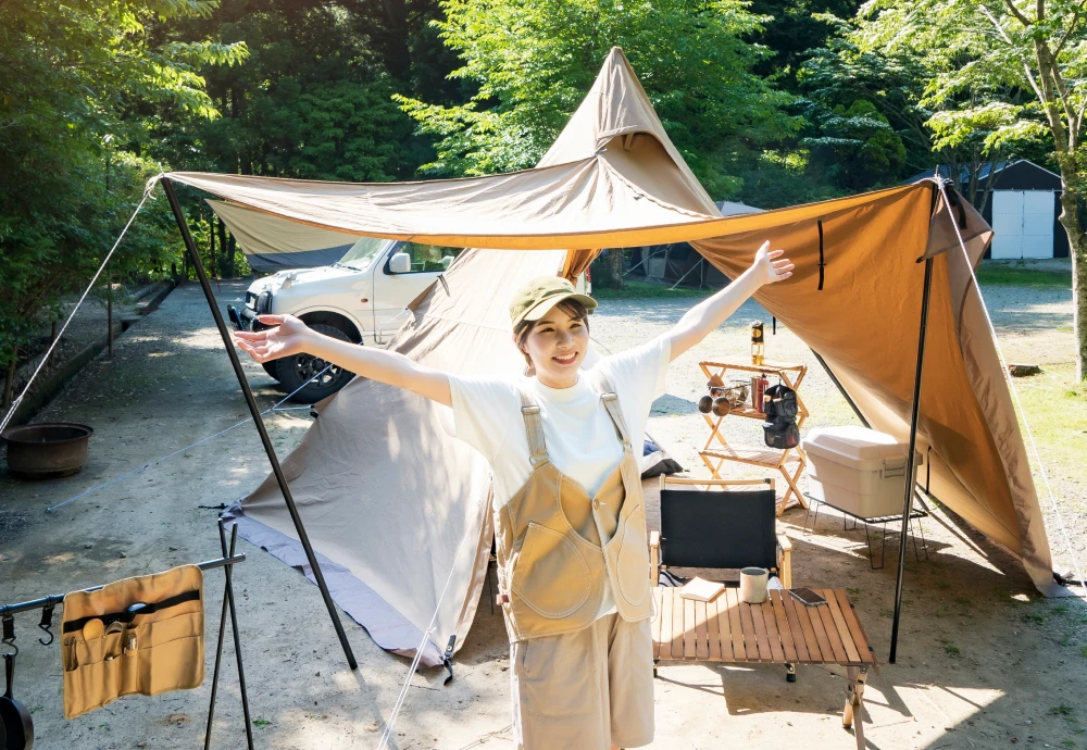 backyard teepee