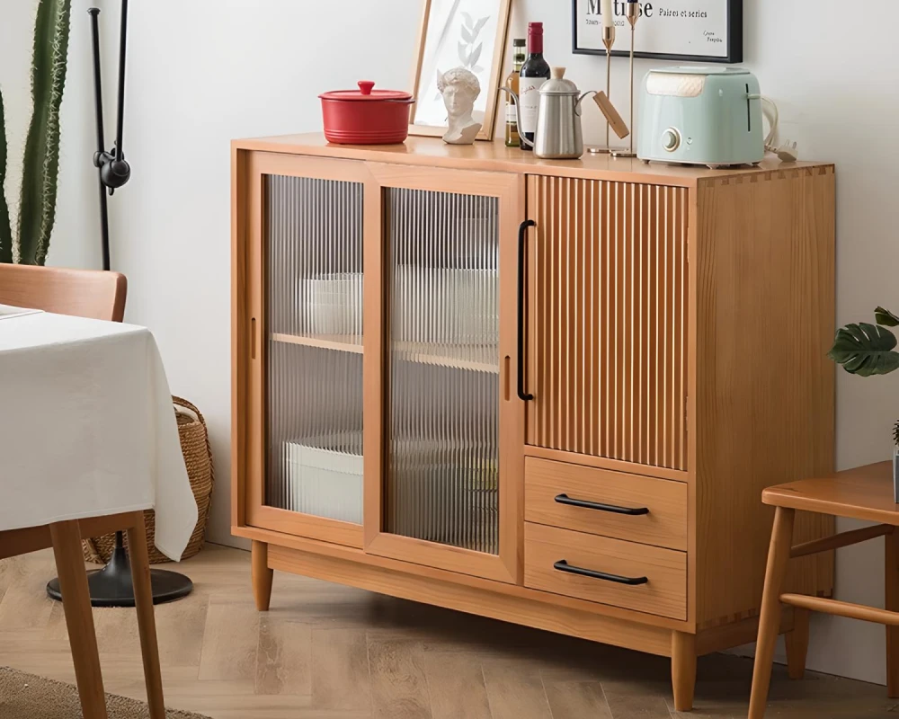 modern wood sideboard