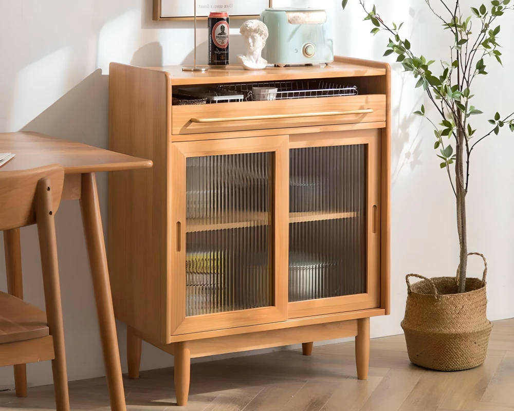 wooden buffet sideboard